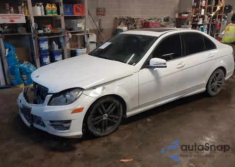 2013 Mercedes-Benz C 300 Sport 4Matic from USA, damaged, VIN WDDGF8ABXDG090899